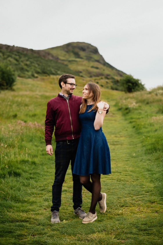 Edinburgh couples photography