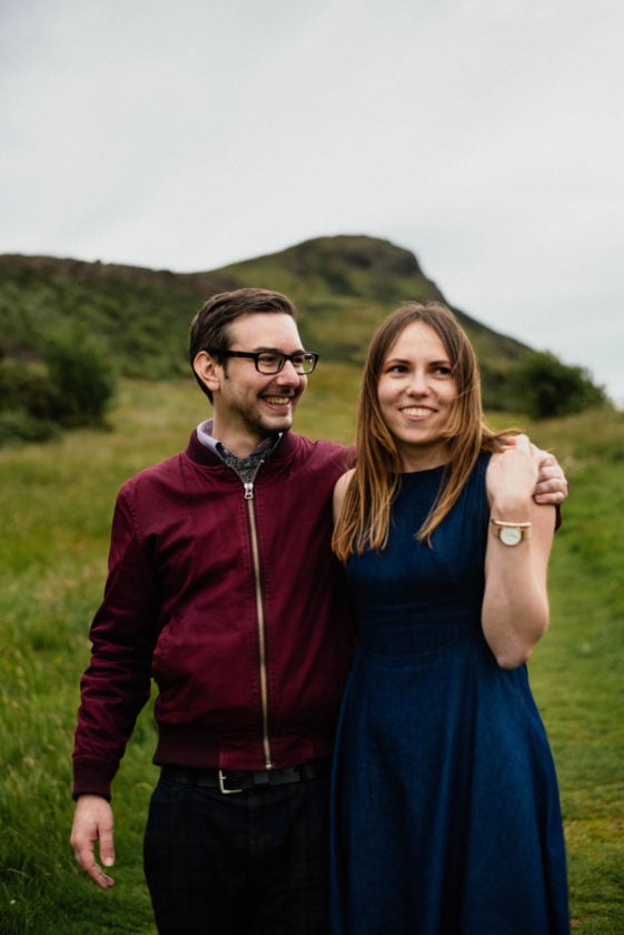 Edinburgh couples photography